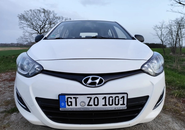 Hyundai i20 cena 16800 przebieg: 118000, rok produkcji 2014 z Legnica małe 704